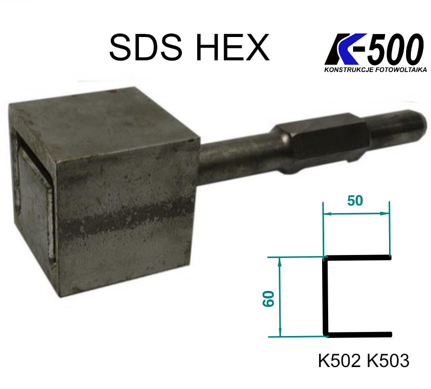 Matryca do wbijania SDS-HEX - obrazek 5