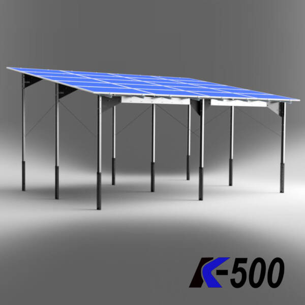 K6500 CARPORT 2x3500 (1750-1950) na 20 modułów R4